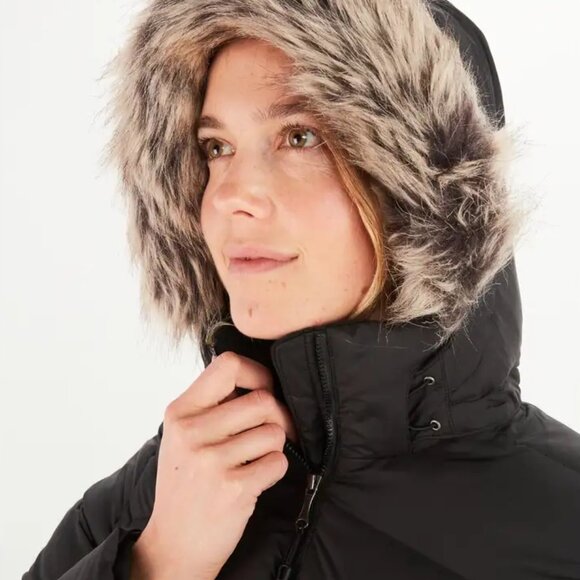 Marmot Montreal Down Coat, Black in XL - Picture 2 of 14